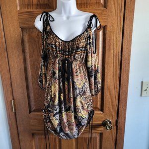 Evo Vorro Cold Shoulder Mini Dress